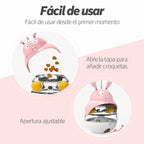 Juguete interactivo dispensador de comida