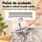 Cepillo multifuncional 3 en 1 para perros y gatos